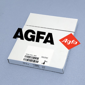 100 sheet Agfa half speed blue xray film